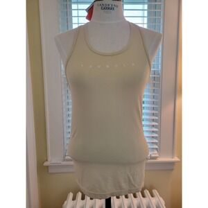 NWT‎ YOUNGLA Women's Tan SIZE SM Tank Top